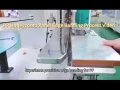 PP bal kovanı panel kenar bantlama işlemi