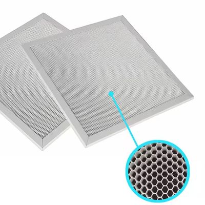500x500mm Alüminyum Bal çekirdeği Filtresi Foto katalizörü Filtre çekirdeği Kokusu Kaldırıcı için