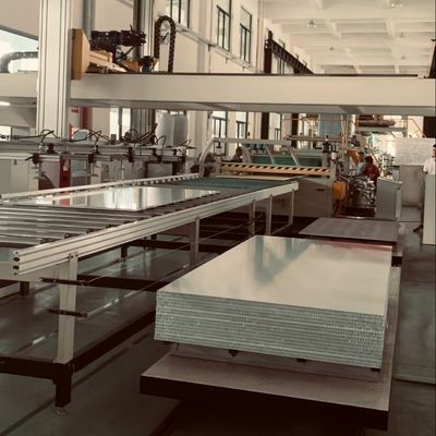 Devamlı Üretim hattı Bal çekirdek makinesi Bal çekirdek kompozit tahta Devamlı Üretim hattı