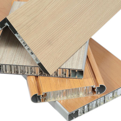 Demiryolu Gemi HPL Alüminyum Bal çekirdeği panelleri Standart Boyut 1220x2440mm