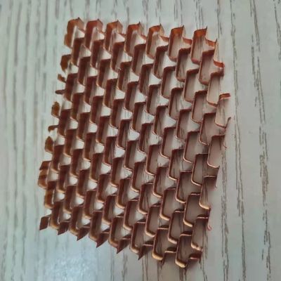 Yüksek dayanıklılıklı Plum şeklindeki Esnek Aramid Bal Arısı çekirdeği