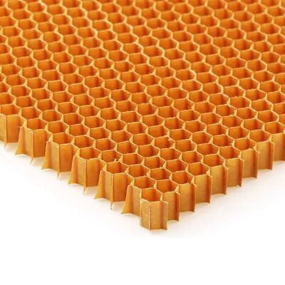 Aramid Honeycomb Core For Railway Transporation With Fire Prevention Performance