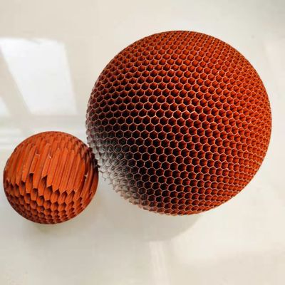 1200x600mm Nomex Bal çekirdeği malzemesi Özel şekil
