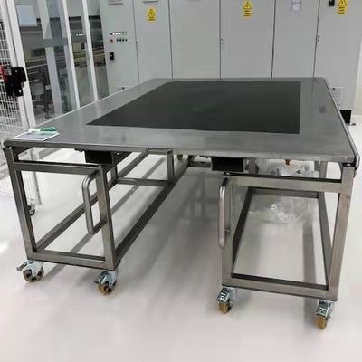 Hafif bal kovanı çalışma masası 1500x2800mm Büyük ekipman platformu için