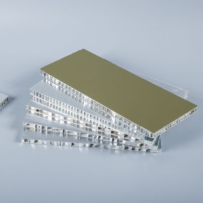15mm 25mm 10mm Pvdf Aerospace için Alüminyum Bal Arısı Panelleri