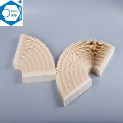 Beyaz 25mm Kağıt Bal Çubuğu Kalbi Mobilya ve Kapı Doldurma Alev Geri Dolu