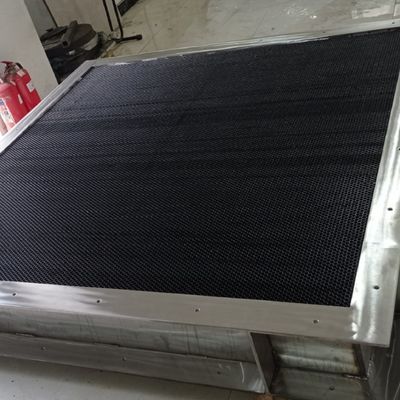 1000x1200mm Nokta kaynaklı paslanmaz çelik bal kovanı plaka rüzgar tüneli için