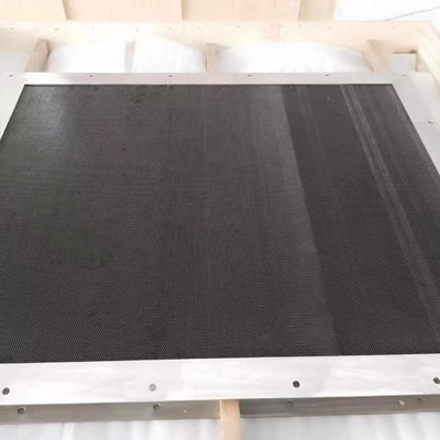 1000x1200mm Nokta kaynaklı paslanmaz çelik bal kovanı plaka rüzgar tüneli için