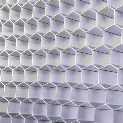 Yüksek Güçlü Alüminyum Bal Arısı çekirdeği 1.04 mm - 50 mm hücre boyutu ile