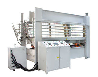 Alüminyum bal kovanı kartı yapmak için 100T ısıtmalı baskı makinesi