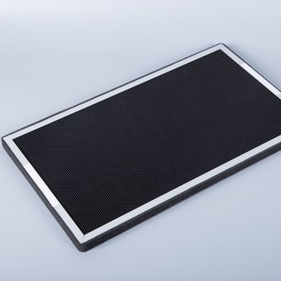 Sünger Substrate Yüksek verimlilik Alüminyum Bal Arısı Filtresi Etkin Karbon Filtresi 10mm
