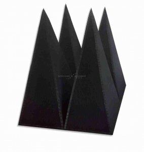 Karanlık odalardaki elektromanyetik müdahaleyi azaltmak için konus şeklinde emici bal kovanı