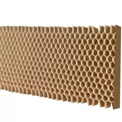 Kahverengi Kraft Kağıt Bal çekirdeği 20mm Hücre Boyutu OEM ODM