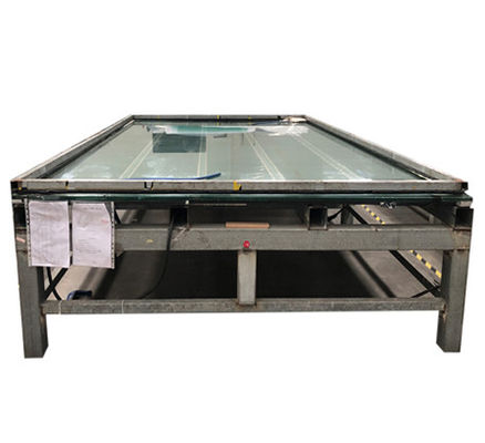 Vakum Sıcak Preslenmiş Cam Platformu Bal Arısı Panel Yapma Makinesi