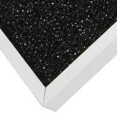 Sünger Substrate Honeycomb Aktif Karbon Filtresi 12mm