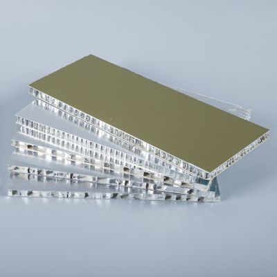 PVDF PU kaplı Alüminyum Bal çekirdeği duvar panelleri 1200x2400mm