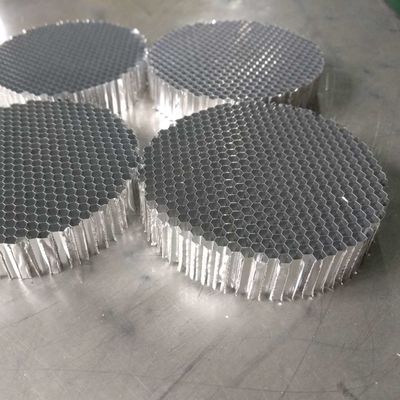 Oksijen jeneratörü ekipmanları için yuvarlak alüminyum bal kovanı kılıfı 12.7mm