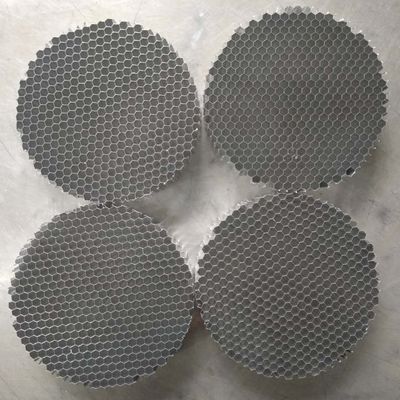 Oksijen jeneratörü ekipmanları için yuvarlak alüminyum bal kovanı kılıfı 12.7mm