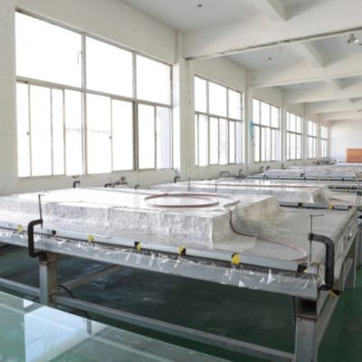 2000x8000mm Bal çekirdeği donanımı süper büyük boyutlu vakum platformu