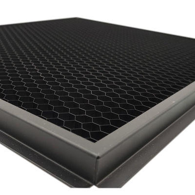 110mm Anti-Glare Honeycomb Louver Alüminyum Mikroporous