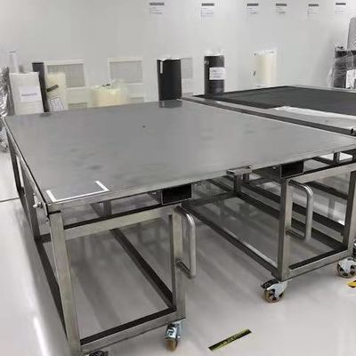 Galvanizli çelik bal kovanı çalışma masası 66mm 1200x2500mm
