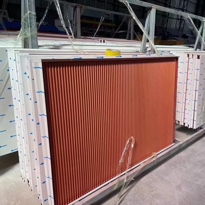 Alüminyum Dalgalanmış Çekirdek Üretim hattı 12500mm Genişlik